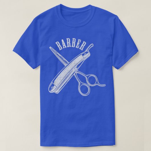 T-shirt Barber Quote Funny Tools 2 (Design devant)