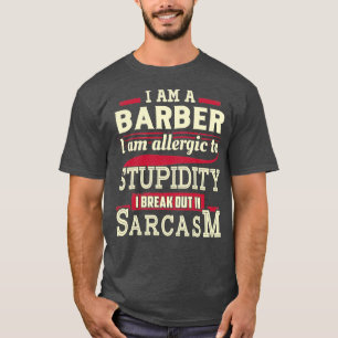 T-shirt Barber Sarcastique