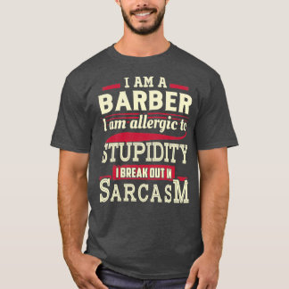 T-shirt Barber Sarcastique