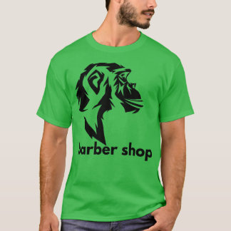 T-shirt Barber Shop Barber Style Barber Mood Mood Singe Bl