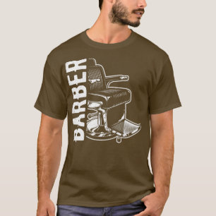 T-shirt Barber Shop Chaise Idée Haircut Hairstyler Hairsty
