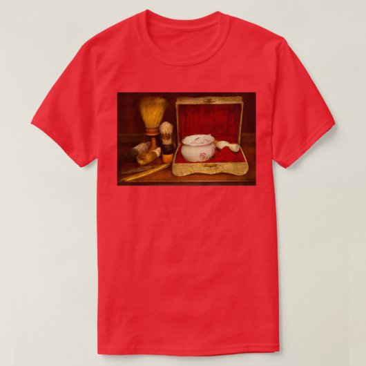 T-shirt Barber Sraser Froth me up Scotty (Design devant)