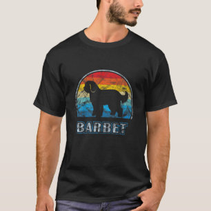 T-shirt Barbet Vintage Design Chien