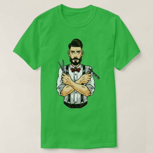 T-shirt Barbier (Design devant)