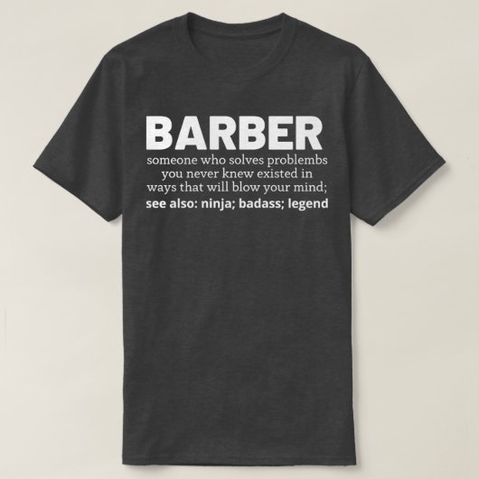 T-shirt barbier 67 (Design devant)