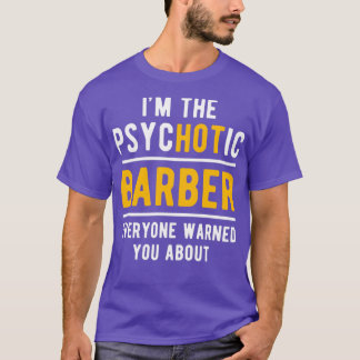 T-shirt Barbier à cheveux Hot Barbershop