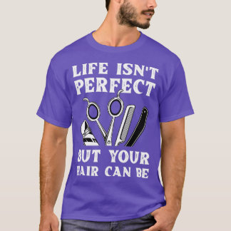 T-shirt Barbier à coiffure parfait