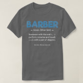 T-shirt Barbier Définition Coiffeuse coiffeuse coiffeuse c (Design devant)