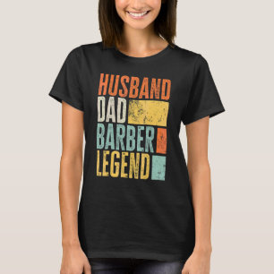 T-shirt Barbier pour hommes Mari Papa Coupeur de cheveux l