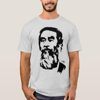 T-shirt barbu de portrait de Saddam Hussein