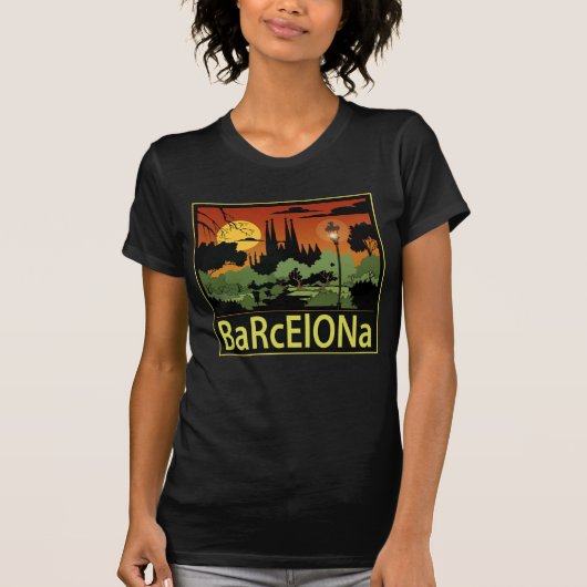 T-shirt Barcelone (Devant)