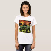 T-shirt Barcelone (Devant entier)