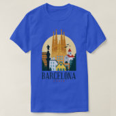 T-shirt Barcelone (Design devant)