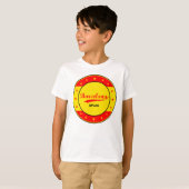 T-shirt Barcelone (Devant entier)