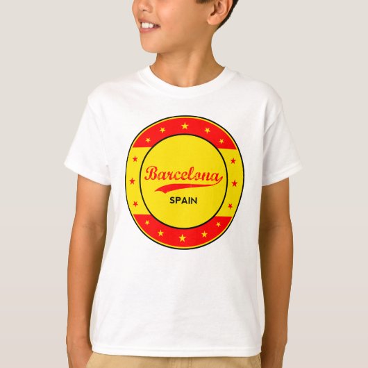 T-shirt Barcelone (Devant)