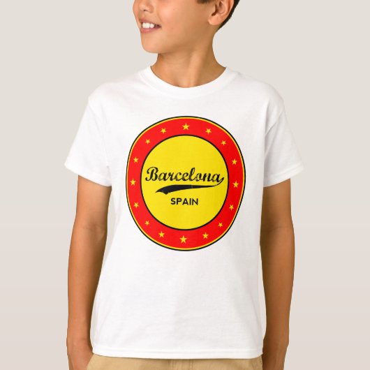 T-shirt Barcelone (Devant)