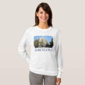 T-shirt Barcelone, Espagne (Devant entier)