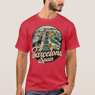 T-shirt Barcelone Espagne