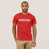 T-shirt Barcelone pour la vie (Devant entier)