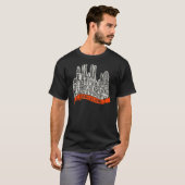 T-shirt Barcelone Ville Espagne souvenir pour hommes femme (Devant entier)