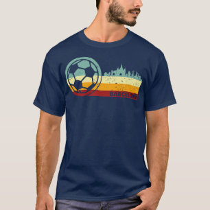 T-shirt Barcelone Vintage Retro