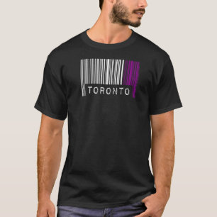 T-shirt Barcode Asexuel Pride Toronto Canada mignonne Ace