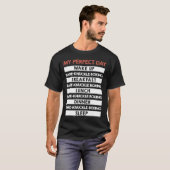 T-shirt Bare-knuckle Boxing My Parfect Day (Devant entier)