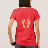 T-shirt Barefoot Beach Bum Thunder_Cove (Dos)