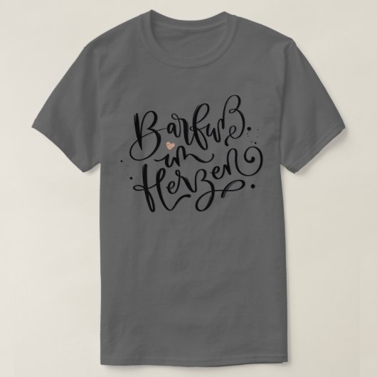 T-shirt Barfu im Herzen (Design devant)