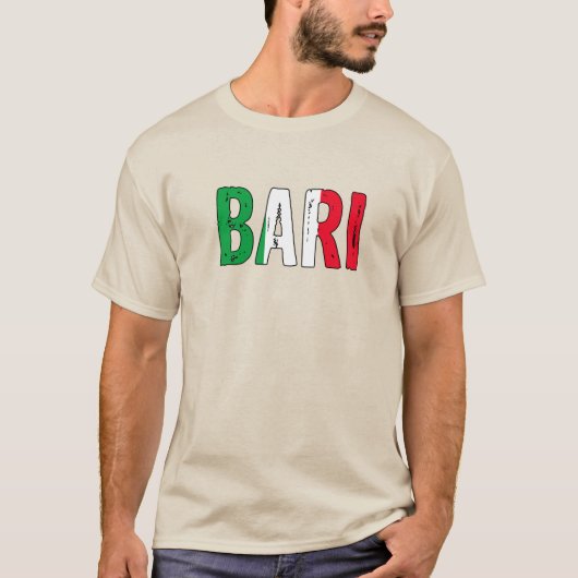 T-shirt Bari Italie (Devant)