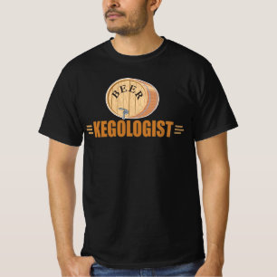 T-shirt Baril de bière humoristique de Kegologist
