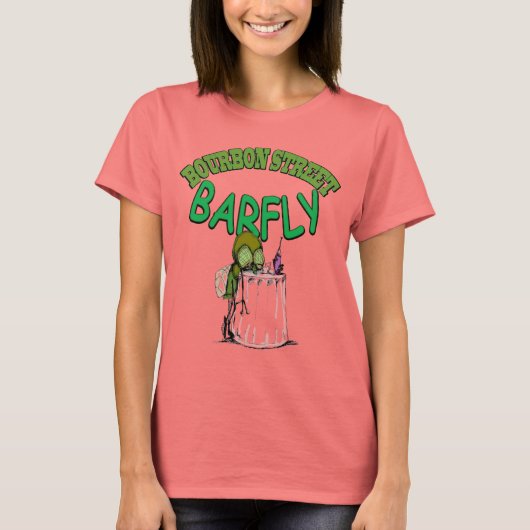 T-shirt baril de rue bourbon (Devant)