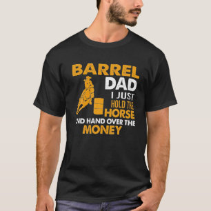 T-shirt Baril Papa Je Tiens Le Cheval