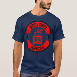 T-shirt Barista Barista Antifascista 11