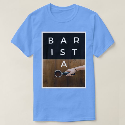 T-shirt BARISTA fun (Design devant)