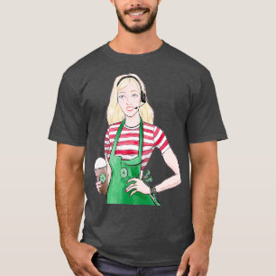 T-shirt Barista Heaux