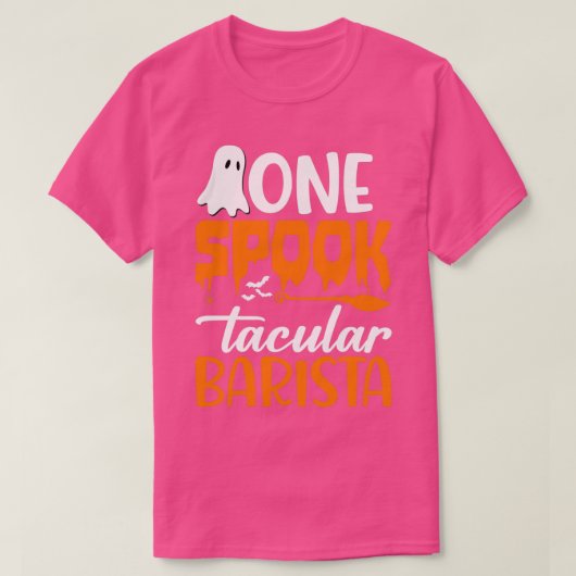 T-shirt Barista One Spook (Design devant)