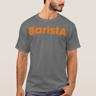 T-shirt Barista Retro Vintage
