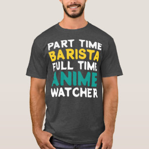 T-shirt Barista temps partiel Horaire plein temps
