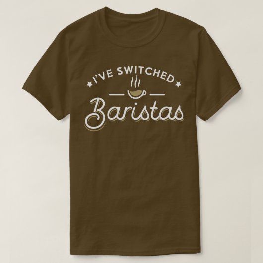 T-shirt Baristas 2 commutés Ix27ve (Design devant)