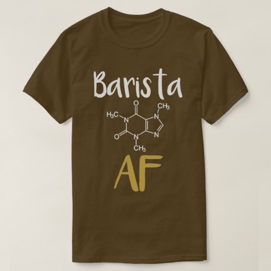 T-shirt BaristaShirtFunnyBaristaBaristaT (Design devant)