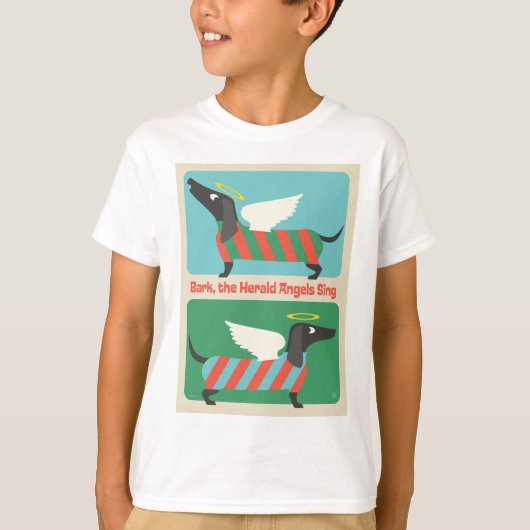 T-shirt Bark, Le Herald Angels Chante (Devant)