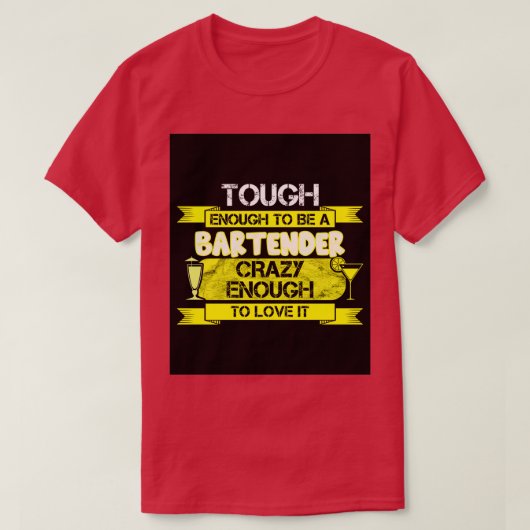 T-shirt Barman (Design devant)