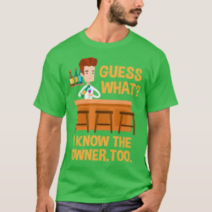 T-shirt Barman Funny 6