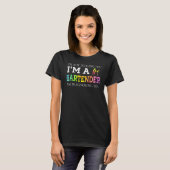 T-shirt Barman je ne te juge pas (Devant entier)