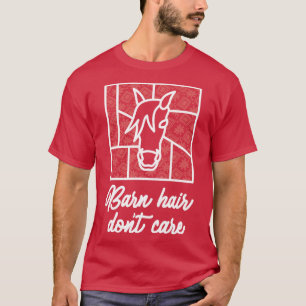 T-shirt Barn Hair Dont e Maroon Barn USA