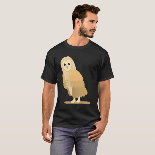 T-shirt Barn Owl (Devant entier)