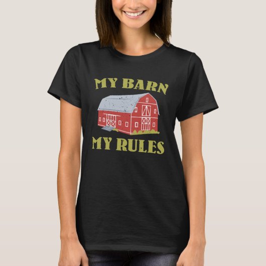 T-shirt Barn Owner Quote Ranch Farmer (Devant)
