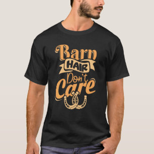 T-shirt Barne Cheveux Ne S'Occupe Pas Cheval Jockey Horser