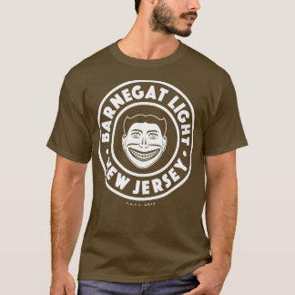 T-shirt Barnegat Light New Jersey Circle blanc